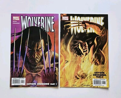 Lot Of 2 WOLVERINE #7 & #8 COYOTE CROSSING Comic Books NEW UNREAD 2004 VF/NM 9.0