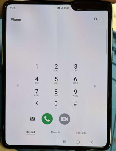Samsung Galaxy Z Fold 1 (SM-F900F) 4G Inner LCD - Black - Original Screen - Zdjęcie 4 z 6