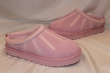 NIB UGG SUNWAVE SUEDE SHEARLING LINED WOMEN'S SZ 8 YOUTH 6 PINK
