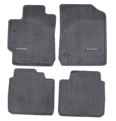 OEM Genuine Toyota Carpet Floor Mats 4PC Dark Gray PT206-32100-12 (07-11 Camry)