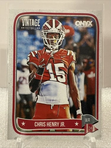 2024 Onyx Vintage - Chris Henry Jr. RC OHIO STATE BUCKEYES 5-Star Recruit