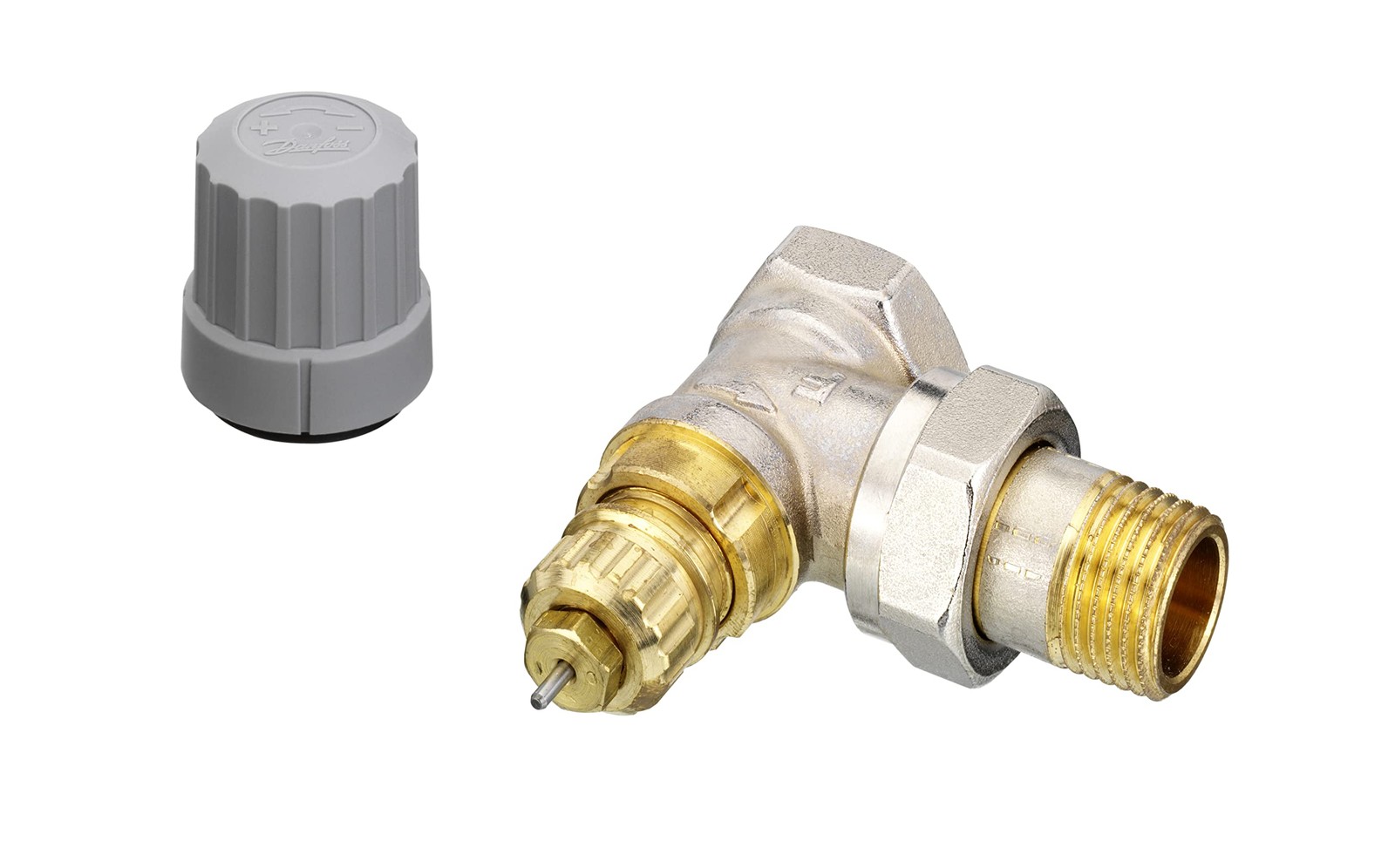 Danfoss 013G0003 Valvola Termostatica Ra-Fn 15, Grigio, 1/2" sI2t