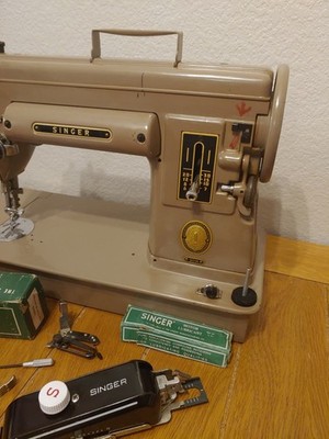 Vintage 1950's Singer Sewing Machine Model 301A w/ Pedal - no case