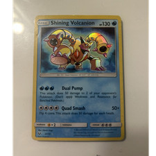 Pokémon Shining Volcanion Shiny Holo Rare Shining Legends 27/73 130 HP (2017)