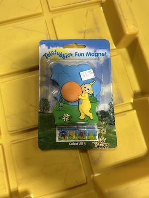 Rare Teletubbies Laa-Laa Fun 3D Magnet Applause New Sealed In Package J7 #3