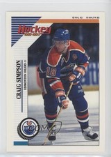 1993-94 Panini Album Stickers Craig Simpson #237 0o9
