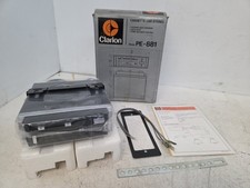 Vintage NOS Clarion PE-881 Under Dash Cassette Player Car Stereo