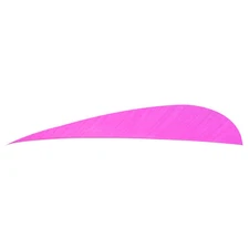 🎯 Trueflight Parabolic Feathers Pink 4 in. RW 100 pk.