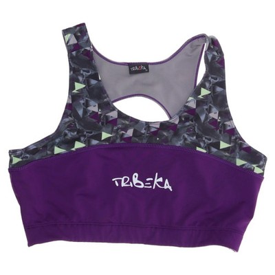 Tribeka, Sport-BH, Größe: M, Lila/Mehrfarbig, Sonstiges, Damen #xd9