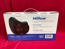Millow Heat Therapy Shiatsu Massage Pillow