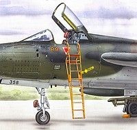 Plus Model AL4039 - 1:48 ZubehöR Ladder F-105 - Neu