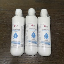 3x LG Water Filter Replacement Cartridge LT1000P SEALED
