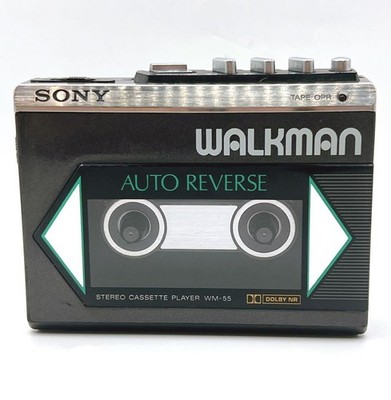 Sony WM-R55 CTP-1A Walkman Stereo Portable Cassette Player