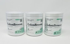 (3) ColonBroom Fiber Supplement Strawberry 160 Servings Total EXP Feb & Apr 2027