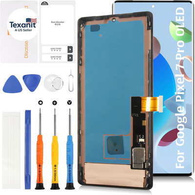 OLED for Google Pixel 7 Pro 6.7'' Display Screen +Frame (Fingerprint Cable Transf