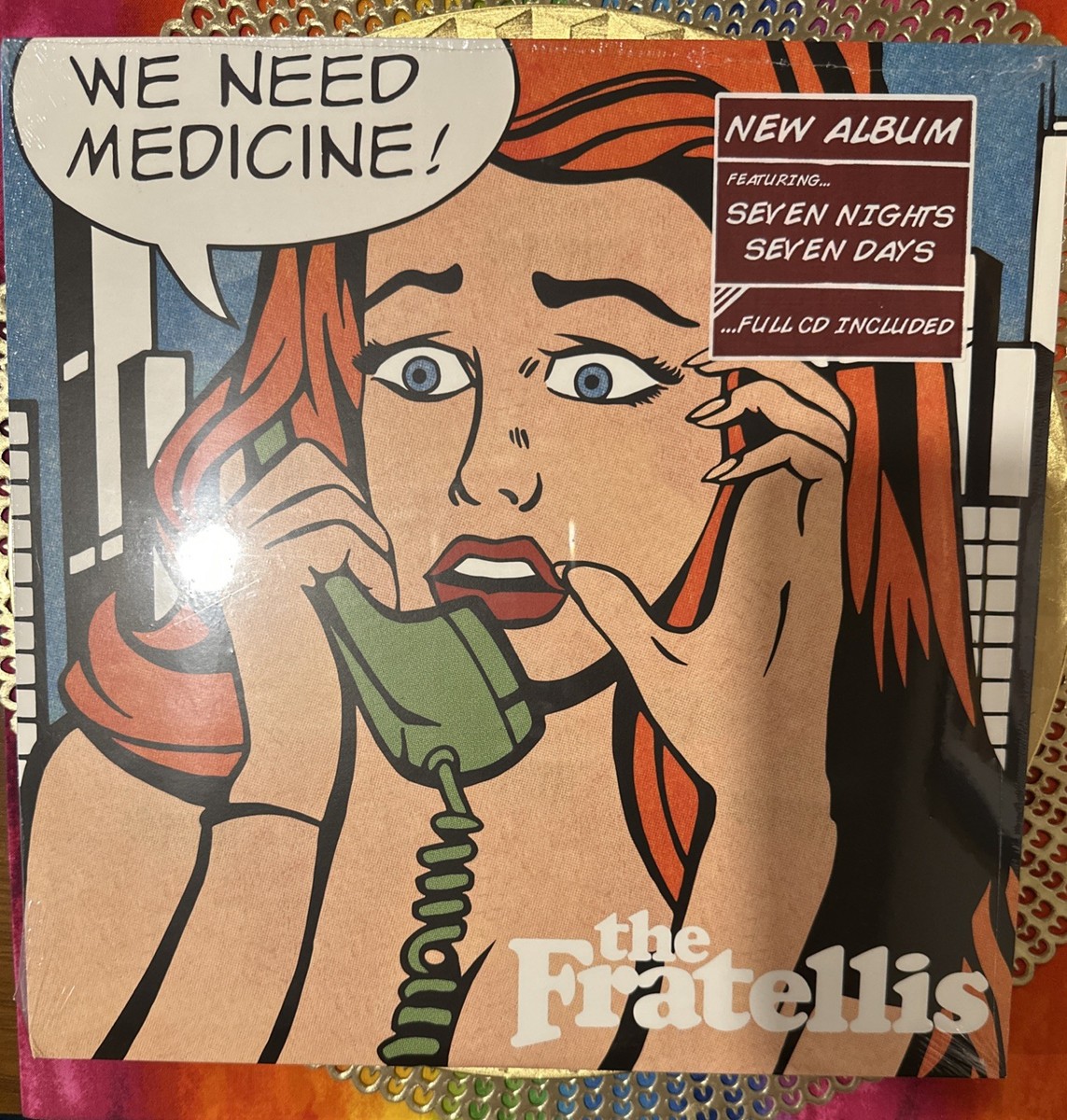 洋楽 FRATELLIS WE NEED MEDICINE LP Record EU The Fratellis - We Need Medicine - Vinyl LP - SEALED! MINT! RARE