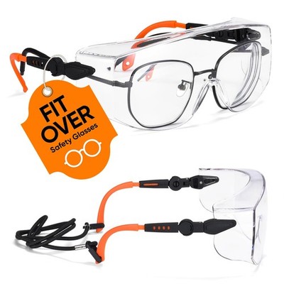 SAFEYEAR Überbrille SG009 Arbeitsbrille Schutzbrille Eyewear Brille... 