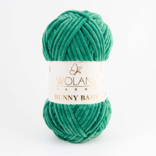 Wolans Bunny Baby Chenille Yarn, Amigurumi, Knitting, Crochet Wool  100g