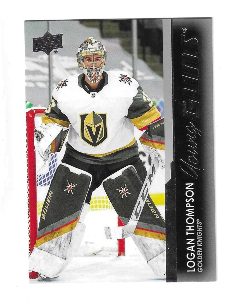 2021-22 Upper Deck Series 1 Young Guns #219 Logan Thompson Rookie Card