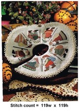 SANTAS ON PARADE CROSS STITCH PATTERN ONLY   963