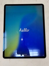 APPLE A2014 iPad Pro 12.9-inch 3rd Gen Tablet 256GB Silver SEE NOTES