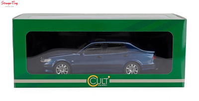 Saab 9-5 Turbo Aero Blue Metallic 1998 1:18 Cult Scale Models