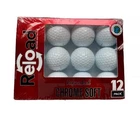 12 Pack PG Professional CALLAWAY 1 Reload Golf Balls Refinished Chrome Soft ECO