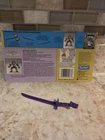 Vtg TMNT Shogun Shoate - Long Lizard Blade - Accessory + File Card - RARE - 1994