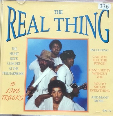 The Real Thing CD Live Heart Rock Concert At Philharmonic CD Funk Soul Disco VGC