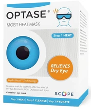 Optase Moist Heat Mask – Heated Eye for Dry Eyes 1 Count (Pack of 1) 