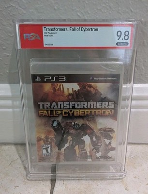 Transformers Fall Of Cybertron 2012 Playstation 3 New Sealed WATA PSA 9.8 A