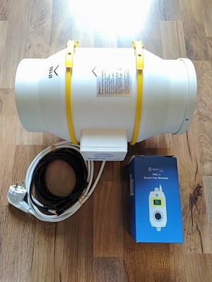 TrolMaster FRC-1 + Aero Fan V6 Set Klima Steuerung + 6'' (150cm)