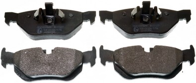 Hinterachse Denckermann B111127 Bremsbelagsatz, Scheibenbremse FüR BMW-image