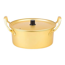 Aluminum Pot for Quick Heat Distribution Ideal for Boiling and Heating Tasks