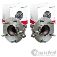 2X Schaeffler FAG Radlager Satz Hinten Links+Rechts Passend FüR Honda Civic