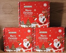 Lot of 3 - 5 Packs Christmas Hand Lotion Gift Set Moisturizing Hand Cream Women