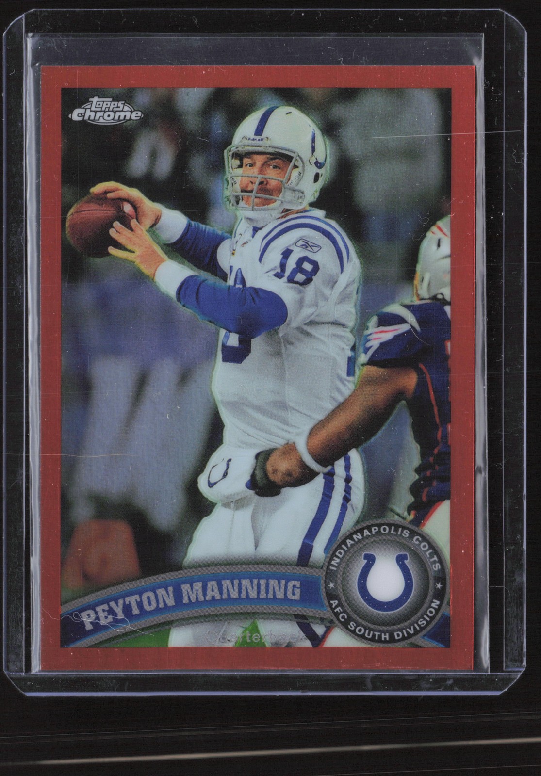 2011 Topps Chrome #110 Peyton Manning Orange Refractors