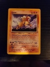 Entei Pokémon TCG Neo Revelation 17/64 Non-Holo Rare Card