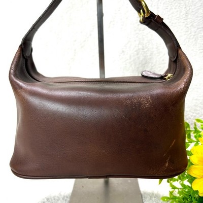 COACH Vintage Legacy Mini Hobo Leather Bag 4145 Mahogany / Dark