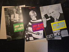 Andy Warhol At Christie&rsquo;s Slipcover and Three Volume Set of Catalogs 2012