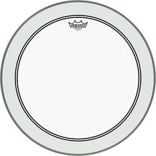 Remo Powerstroke 3 Clear Bass Drum Head with Impact Patch  20 in.