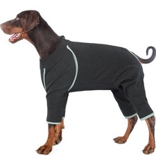 Dog Recovery Suit Small Post Surgery Body Suit Wound Protection Cone Alternative