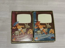 Constance Bannister “Familiar Voices” 2 Pack Sealed Playing Cards W/ Tax Stamp