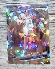 2025 Panini Prizm WNBA #23 Jackie Young Ice Prizms