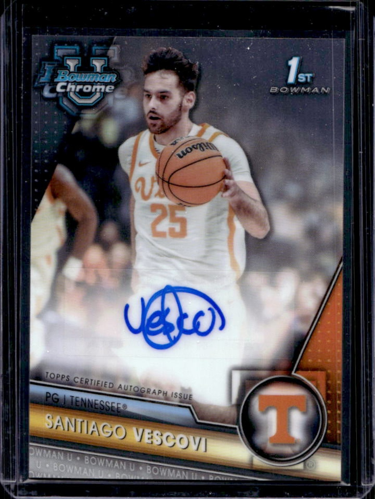 2023-24 Bowman Chrome U Santiago Vescovi Auto 1st #BCPA-SV