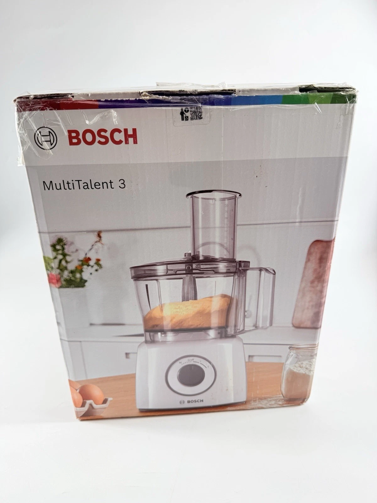 Bosch MultiTalent 3 Compact Food Processor Powerful Large Capacity White 700W
Opens in a new window