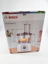 Image of Bosch MultiTalent 3 Compact Food Processor Powerful Large Capacity White 700W