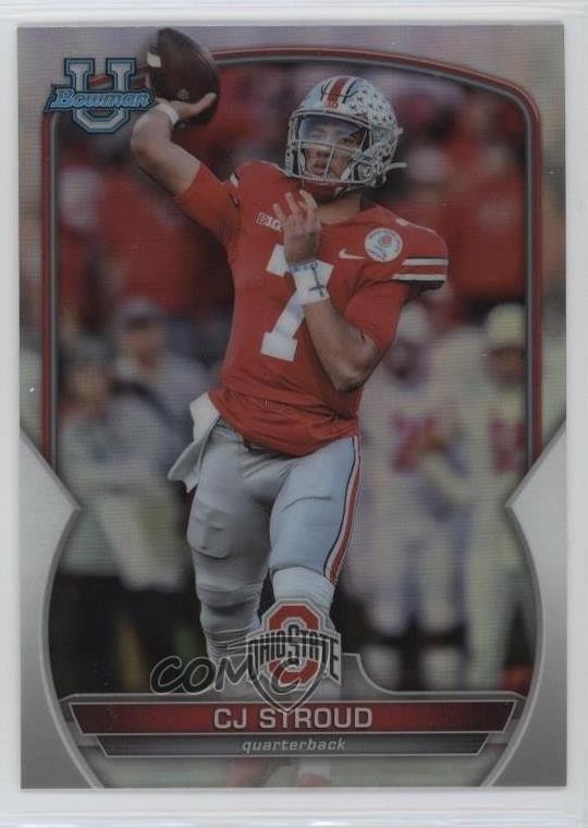 2022 Bowman U Chrome Refractor CJ Stroud #100 12g7