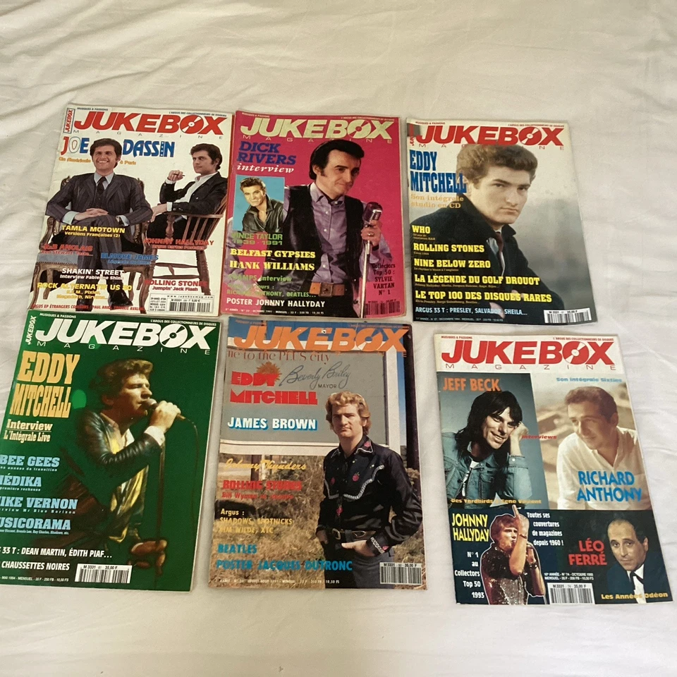 Jukebox Magazine Lot De 6 N 206. 52. 87 81 74 50 - Photo 1/1