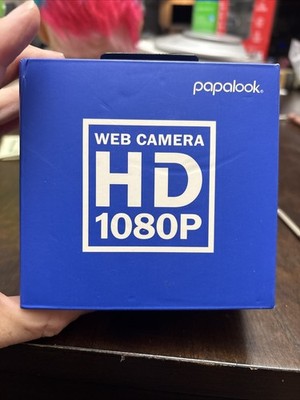 papalook PA452 Full HD 1080P Webcam with Microphone, Plug and Play USB Web Cam